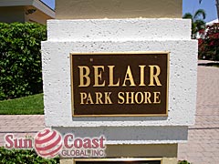 Belair Community Sign